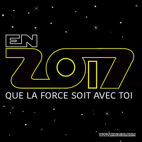 Que bonne et heureuse soit votre année 2017 !
