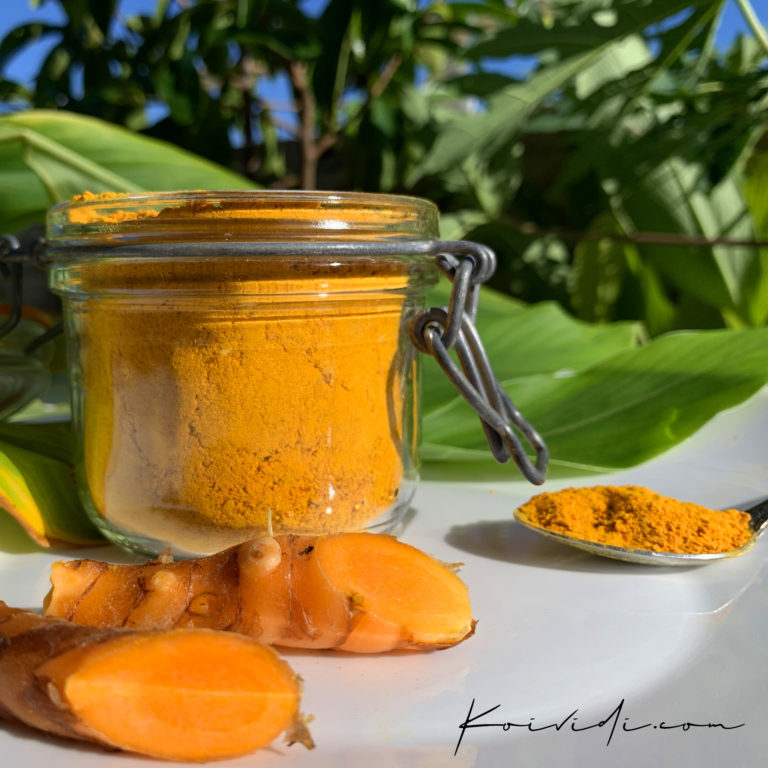 Le curcuma, nout safran péi